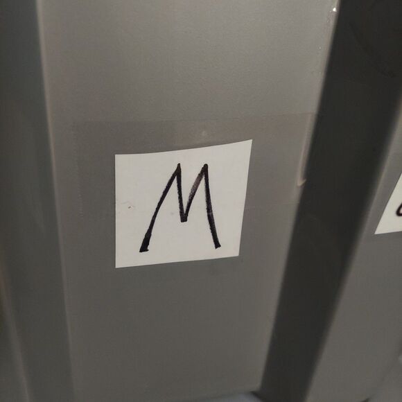 C. Wonder Black Stretch Knit Shirt With Cotton Trim, Collar, Gold Buttons Medium - Picture 10 of 10